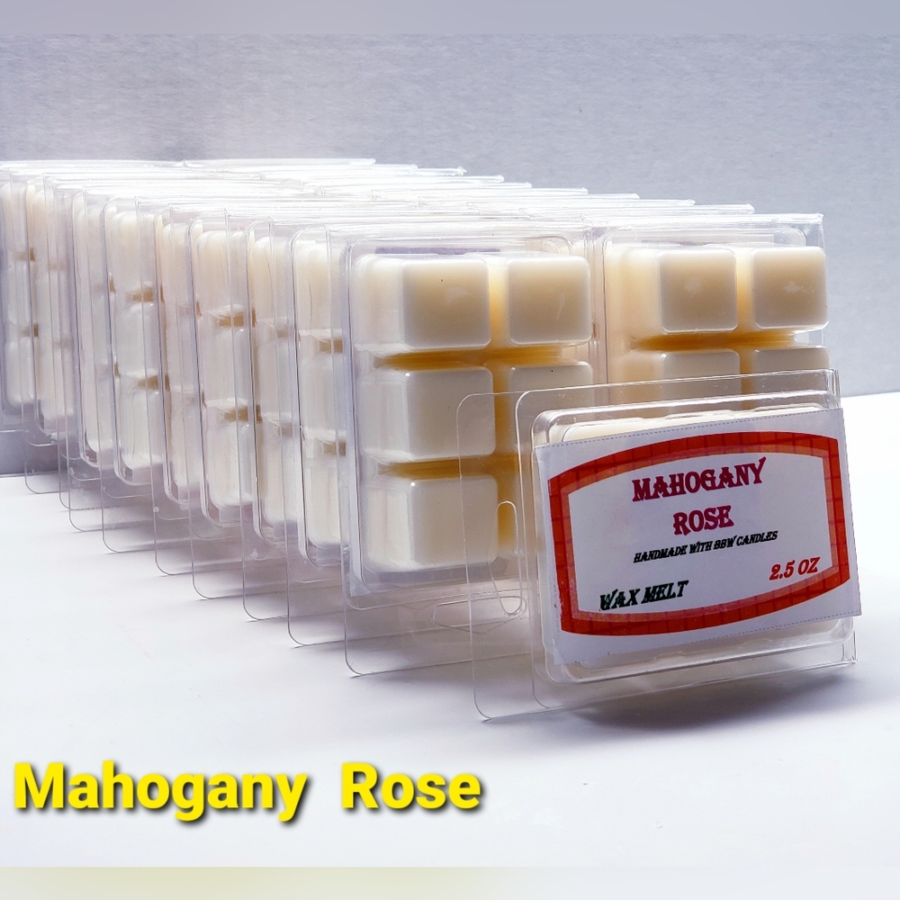 MAHOGANY ROSE -Bath & Body Works Candle Wax Melts- $8 per pack